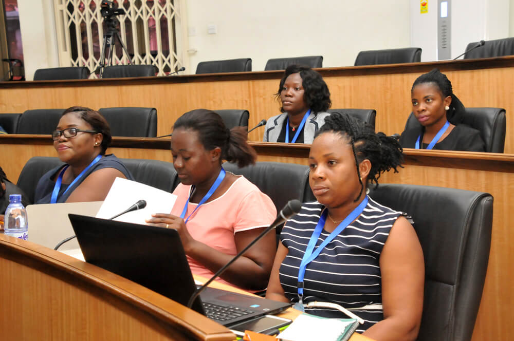 Female Senior Staff Attend Workshop