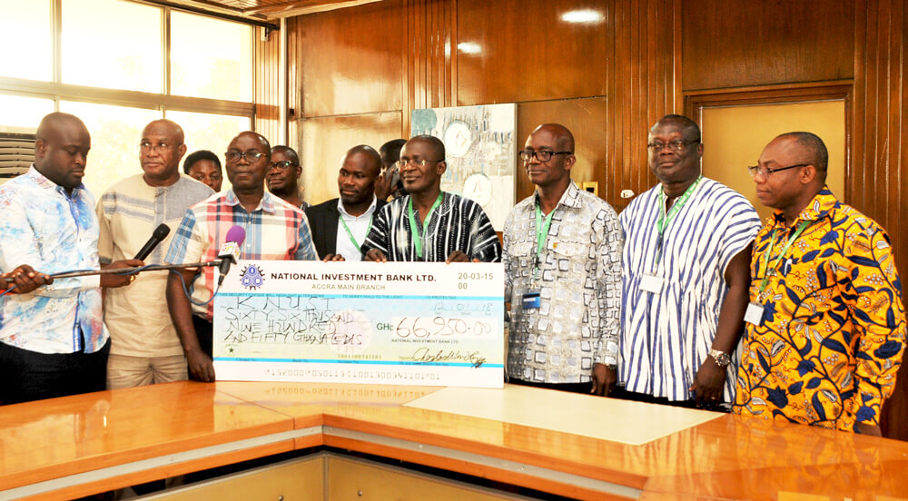 KNUST Receives Support from KMA