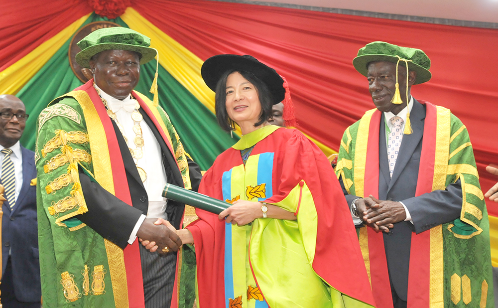 KNUST Honours CEO of MasterCard Foundation