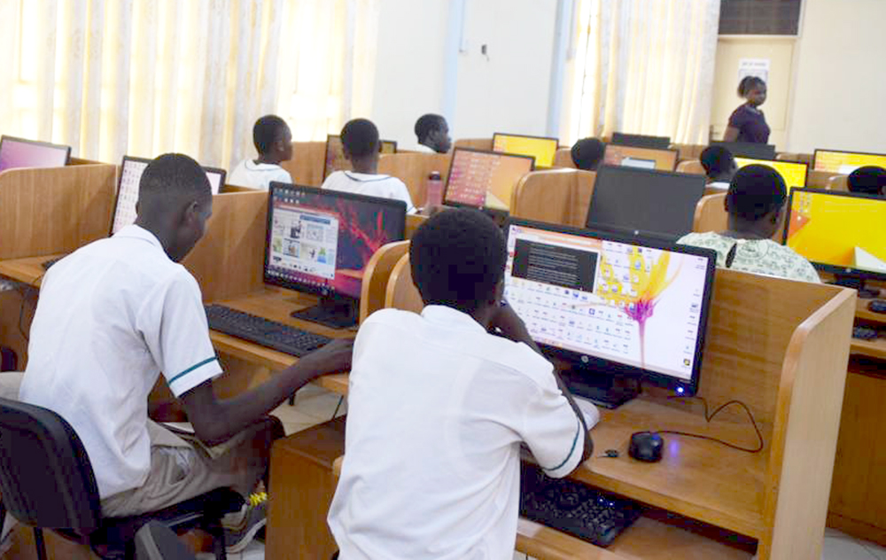 JHS Pupils Encouraged to Perform Better in ICT