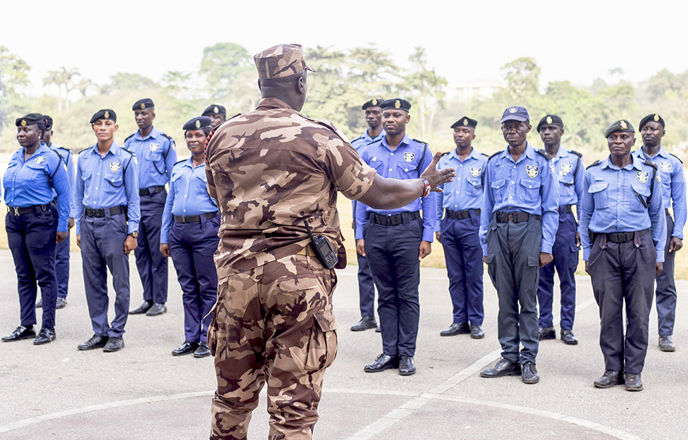 Security Training for KNUST Security Personnel