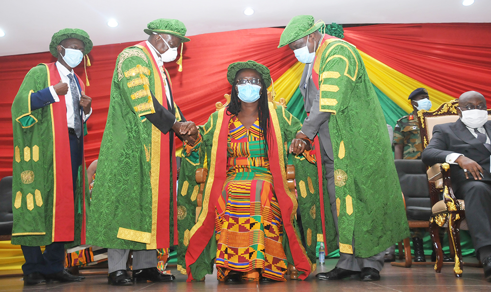 KNUST Inaugurates First Female Vice Chancellor 