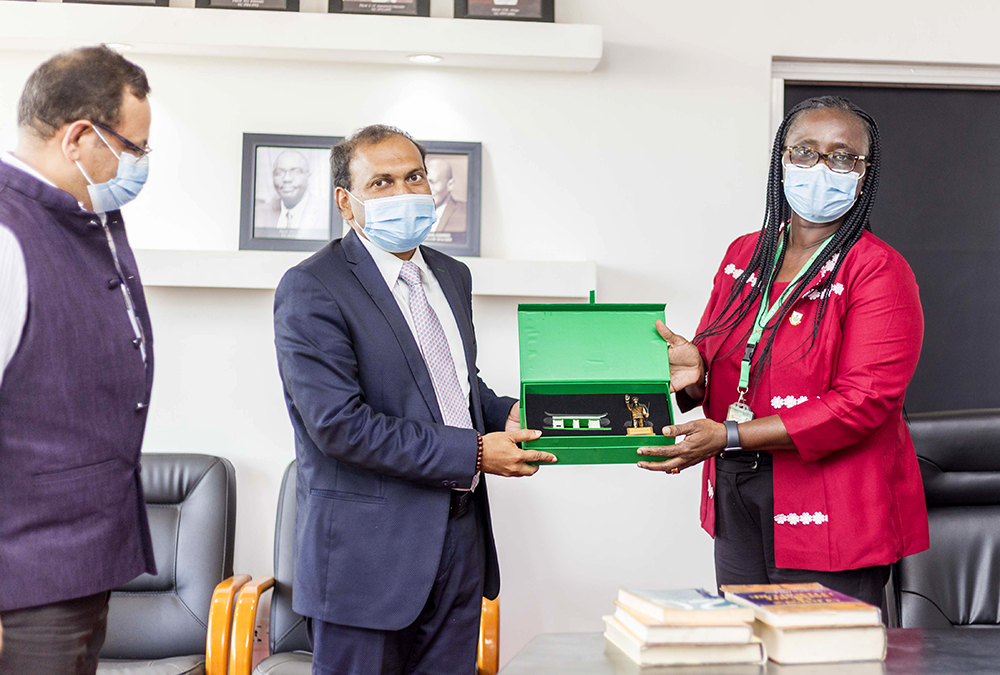 Indian High Commissioner to Ghana Visits KNUST