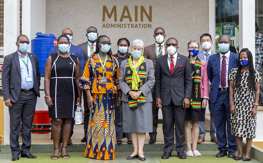 US Ambassador Sullivan Visits KNUST