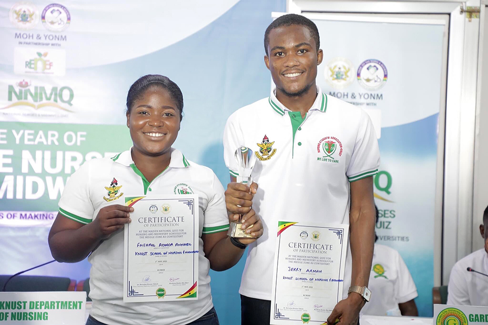 KNUST Wins 2021 National Nurses and Midwives Quiz