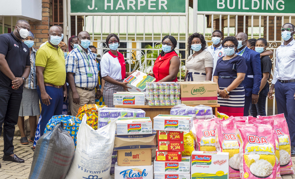 Vodafone Ghana Foundation Donates to KNUST Food Bank