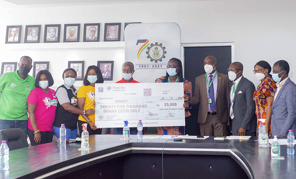 Sinapi Aba Savings and Loans Ltd Supports KNUST 