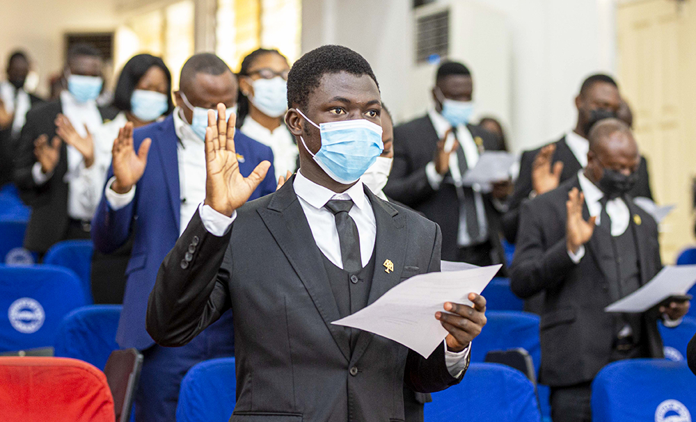 KNUST Law Faculty Maiden Induction