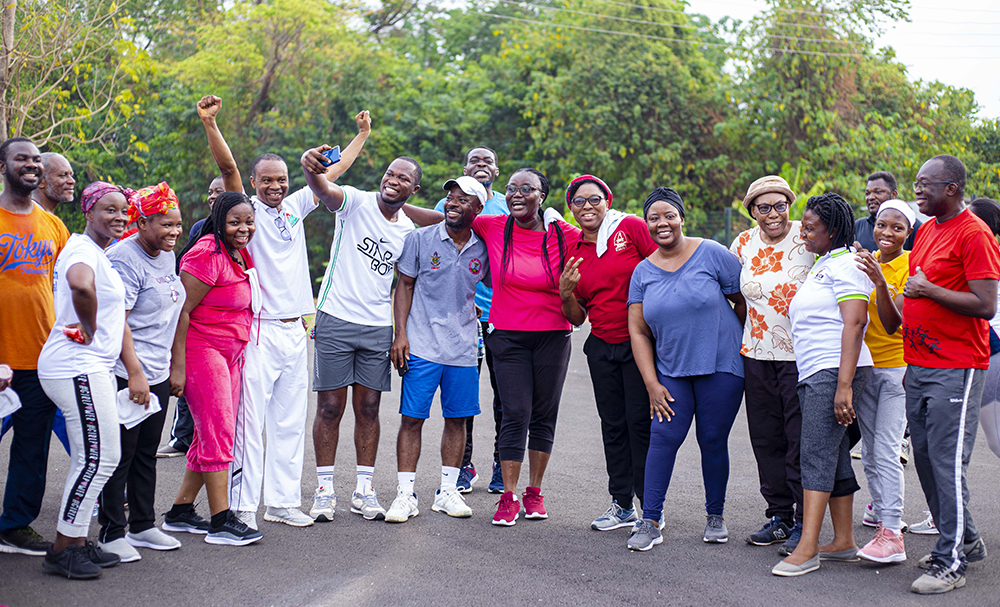 Saturday Walk and Aerobics