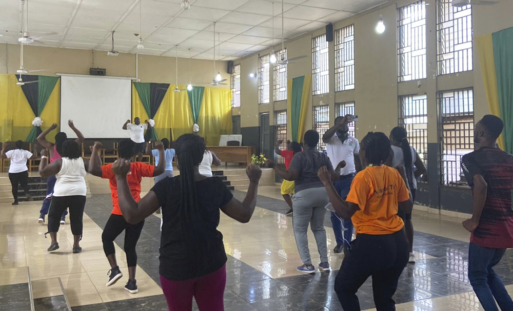 Health Screening and Aerobics Session for Staff of KNUST Basic School