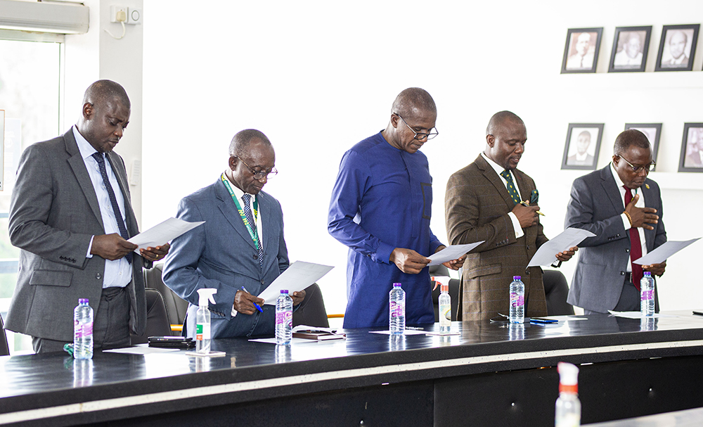 Inaugurates KNUST-Enfoni Board