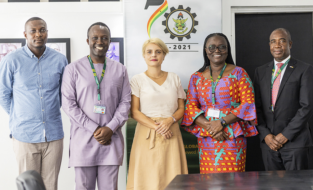 HE (Mrs.) Simone Giger Visits KNUST