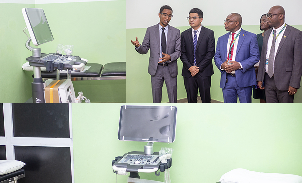 Mindray and Medpoint Solutions Donate Ultrasound Machines to KNUST