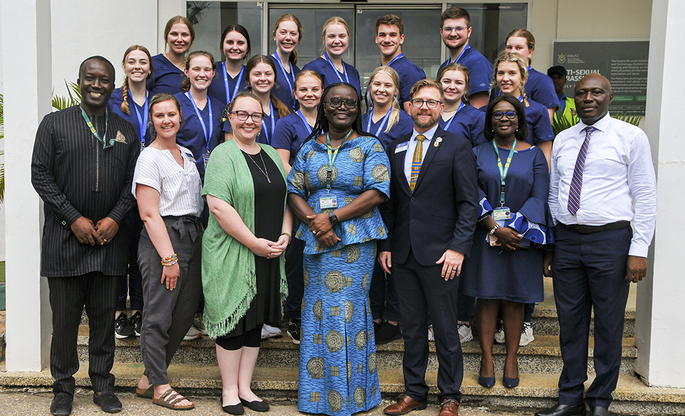 South Dakota State University Visits KNUST