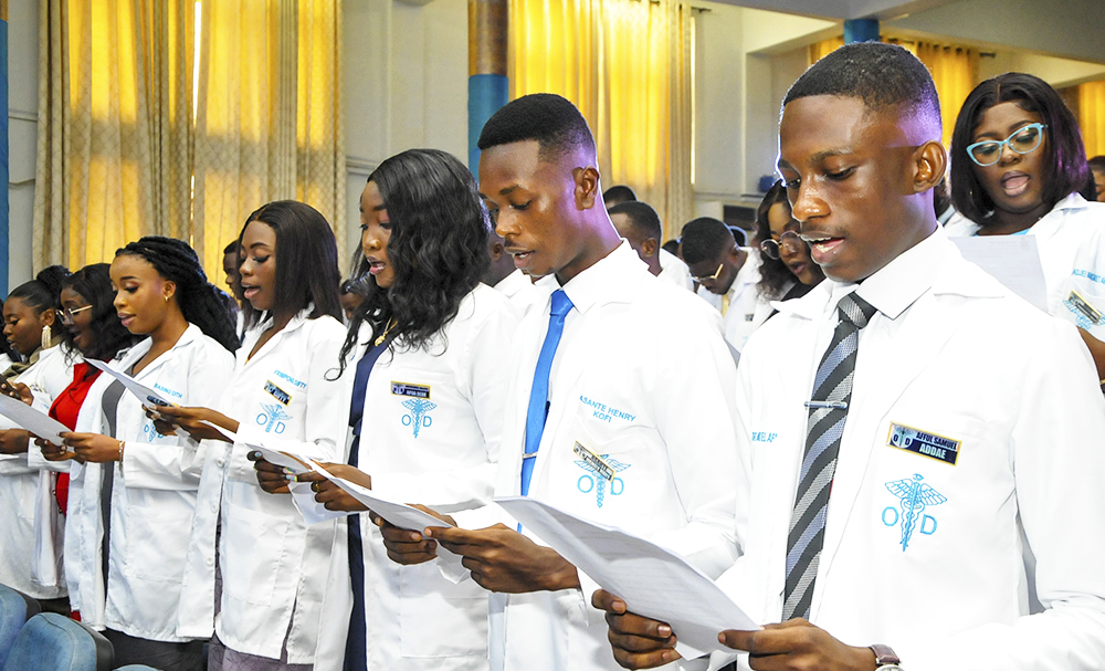 White Coat Ceremony for Class of 2025  