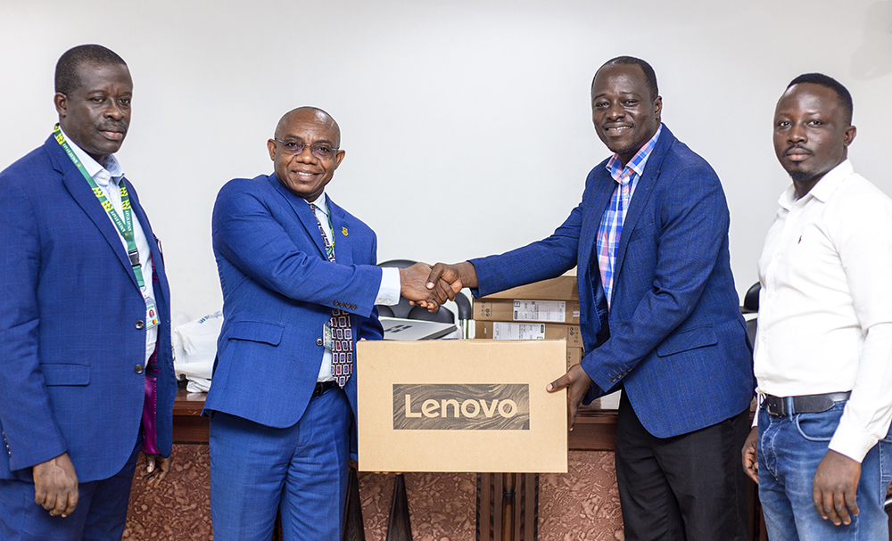 TAIPE Donates Laptops to College of Health Sciences, KNUST