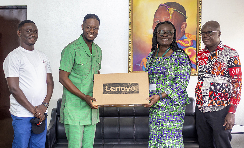 Docutech Ghana Supports KNUST with Laptops