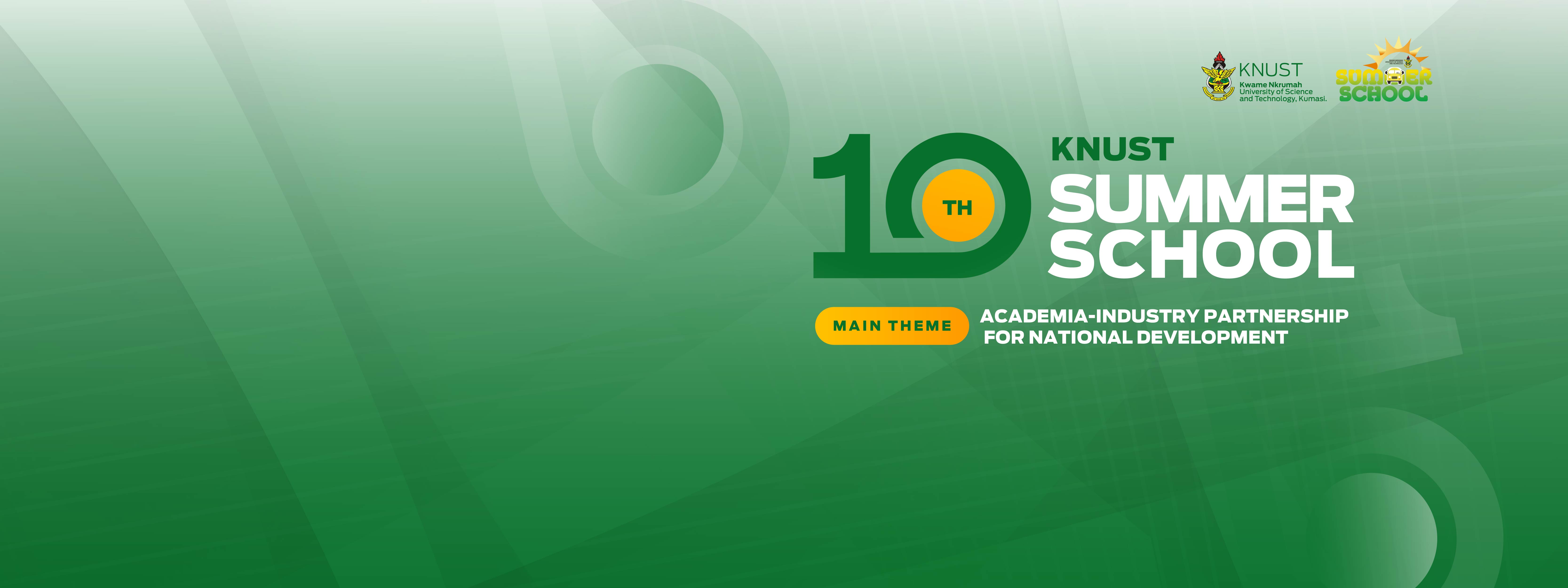 10th KNUST Summer School