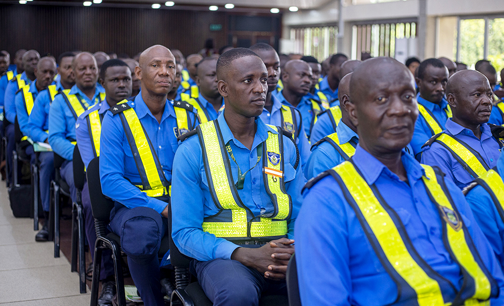 KNUST Security Personnel Undergo a Three-Day Intensive Professional Training