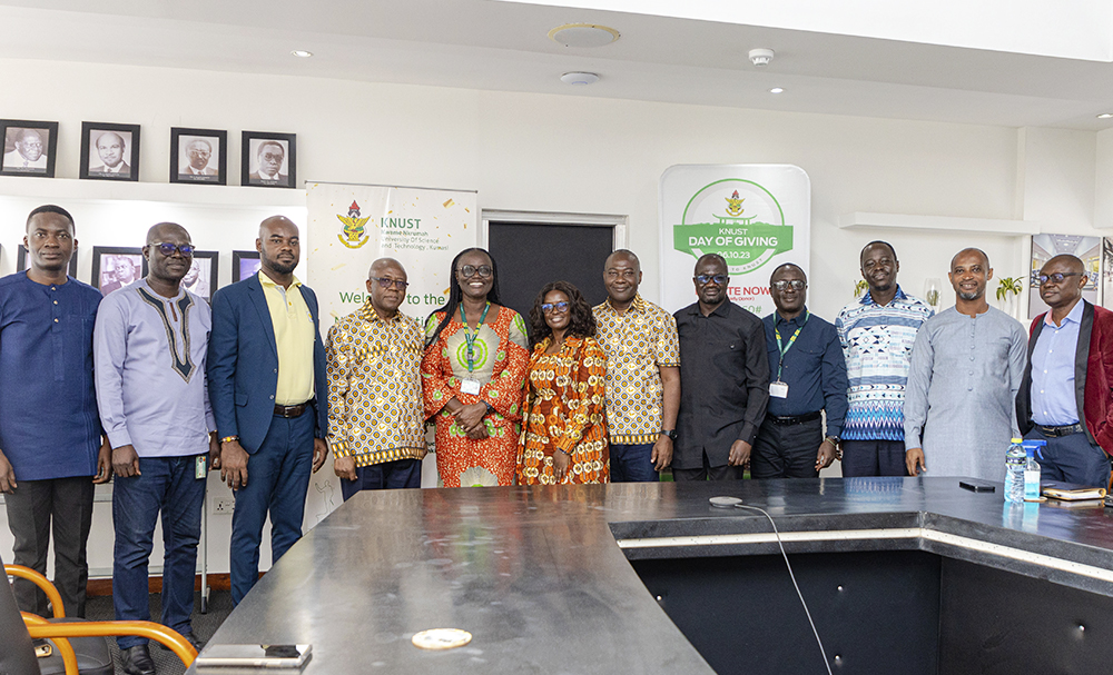 GCB Bank Executives Visit Vice-Chancellor