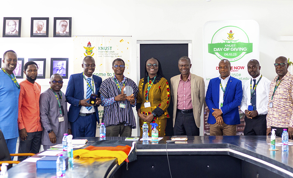 Two KNUST Faculty Members Receive Top International Awards
