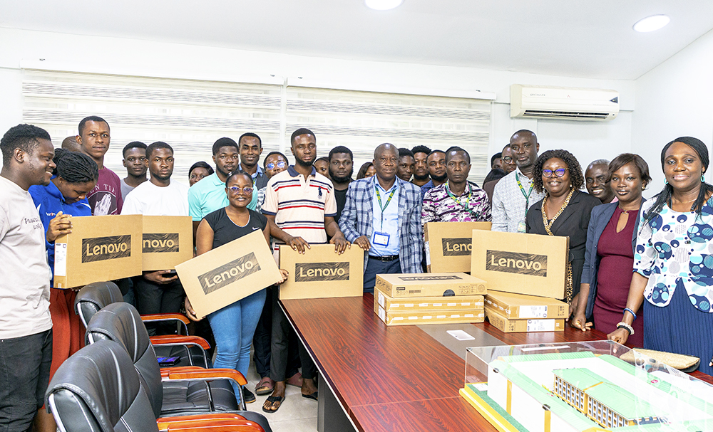 Management Supports Father’s Hostel Fire Victims with Laptops
