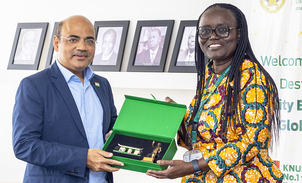 Indian High Commissioner to Ghana Visits KNUST