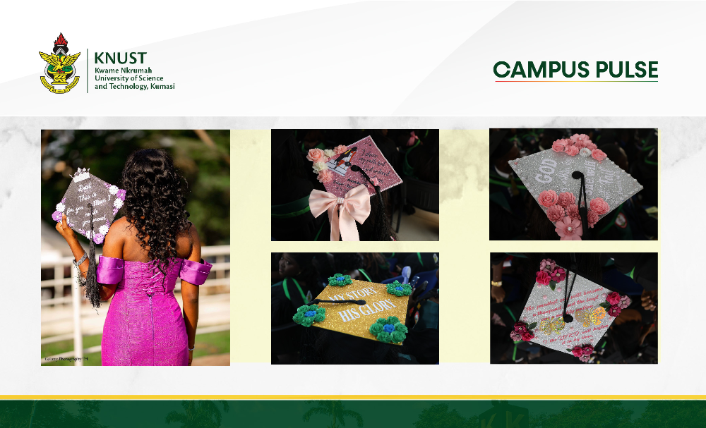 Decorative Graduation Caps: A Trend That Tells a Story | Kwame Nkrumah ...