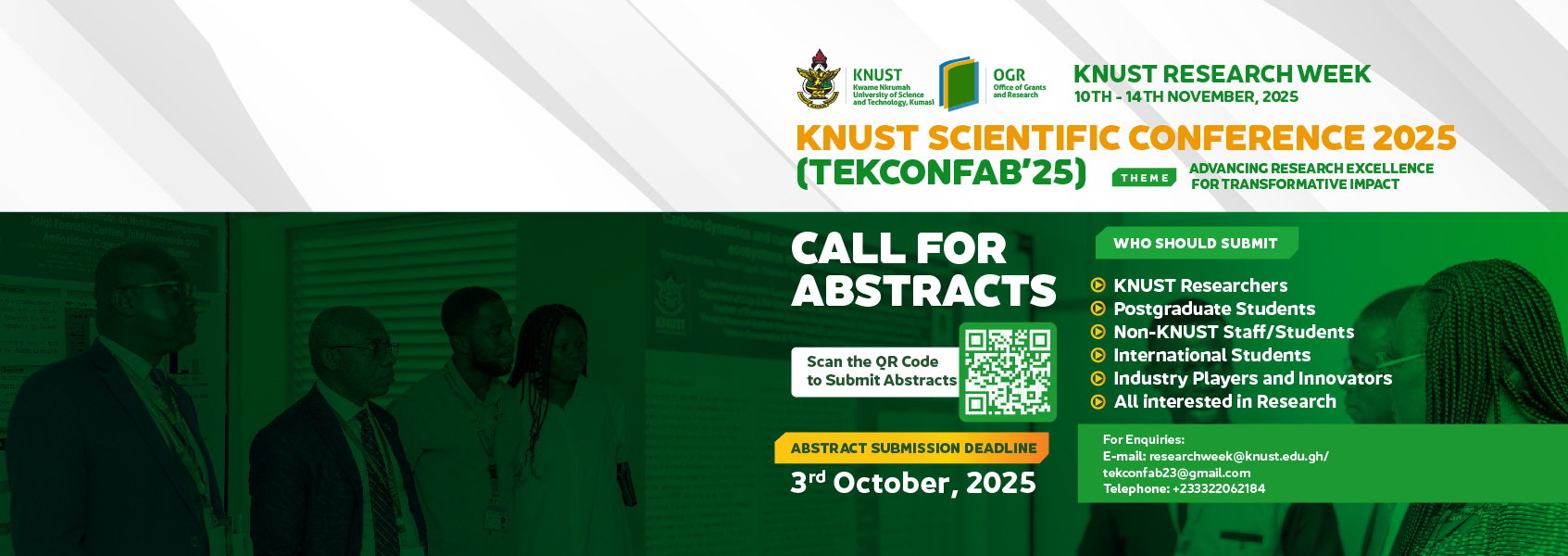 KNUST Research Week and Scientific Conference 2025