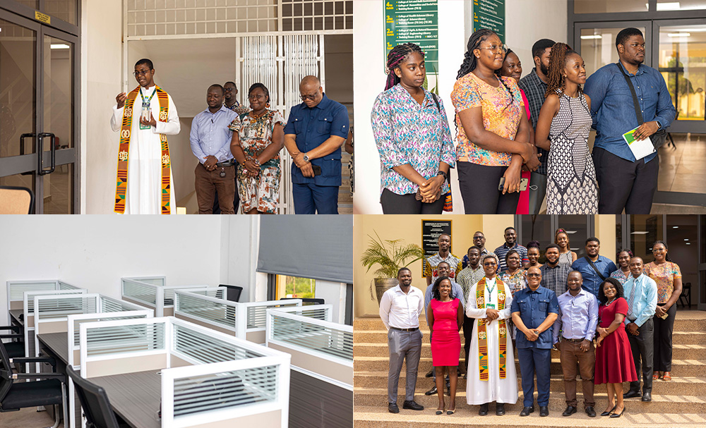 KNUST Office of Grants and Research Opens New Space at Library Mall ...