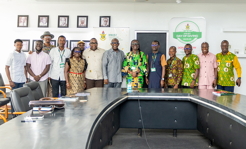 Alumni Leadership Engages KNUST Management on Governance, Giving and ...