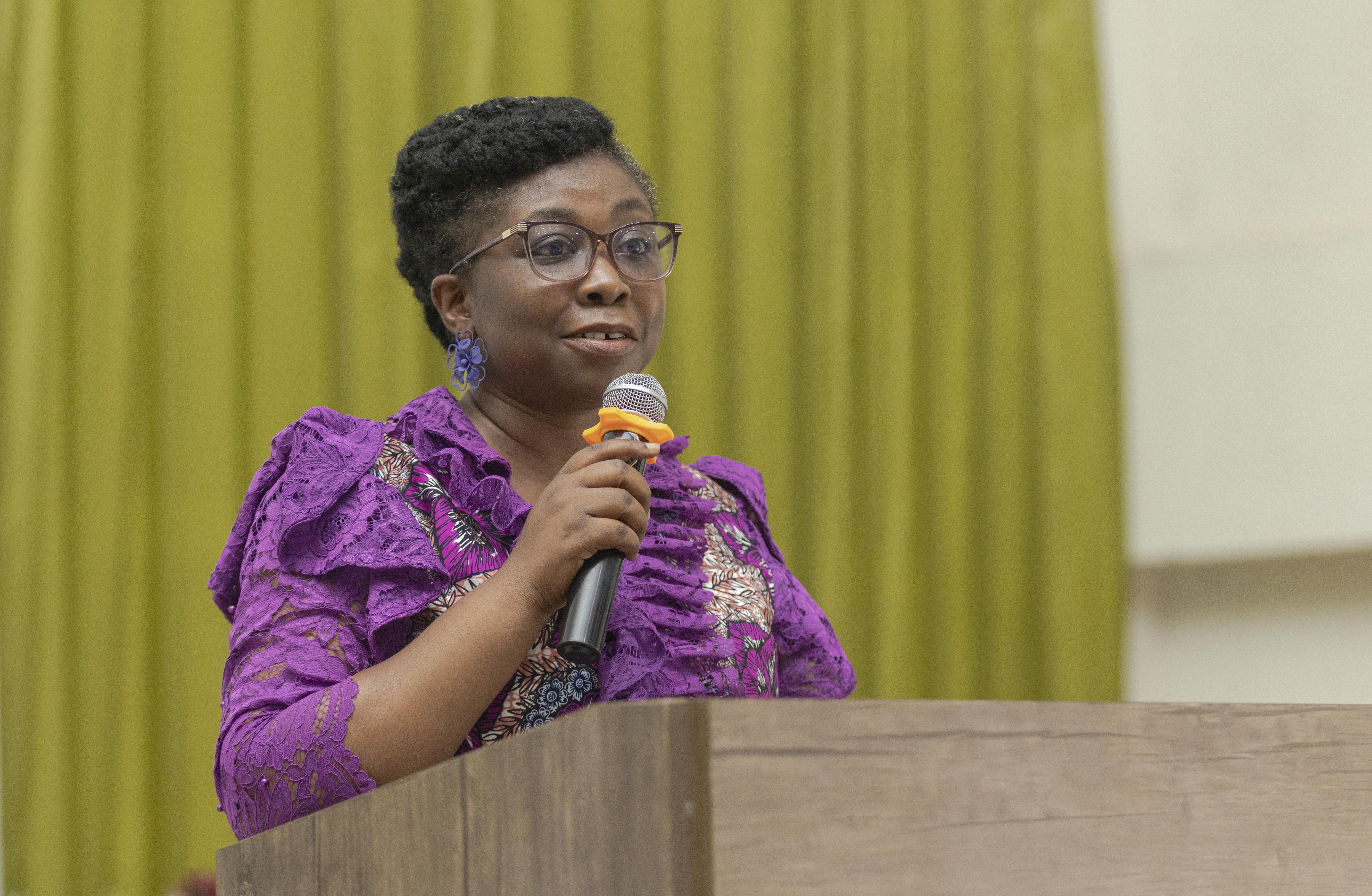 Director of Student Affairs, Prof. Marian Asantewah Nkansah