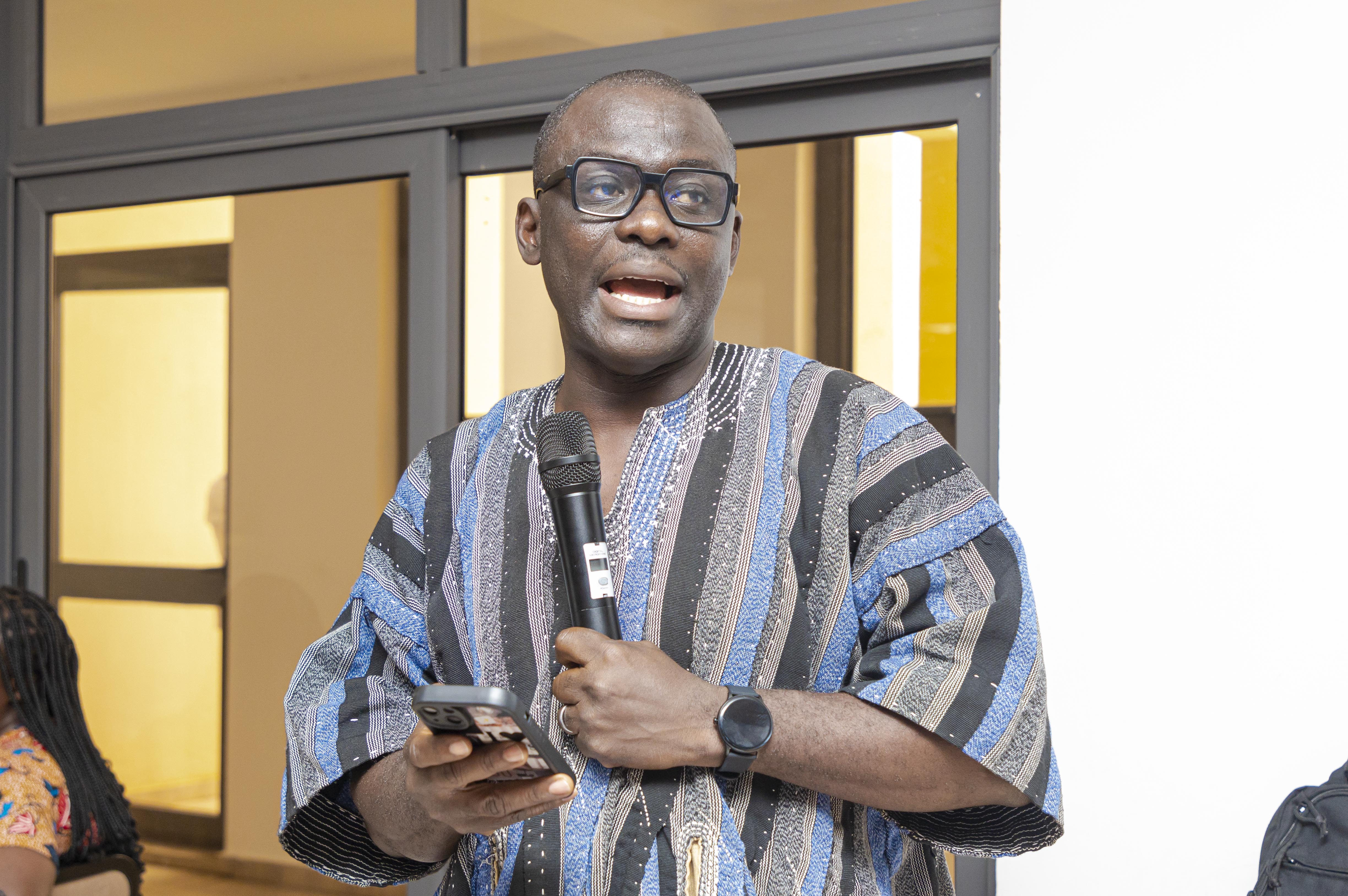 University Librarian, Dr Richard Bruce Lamptey,