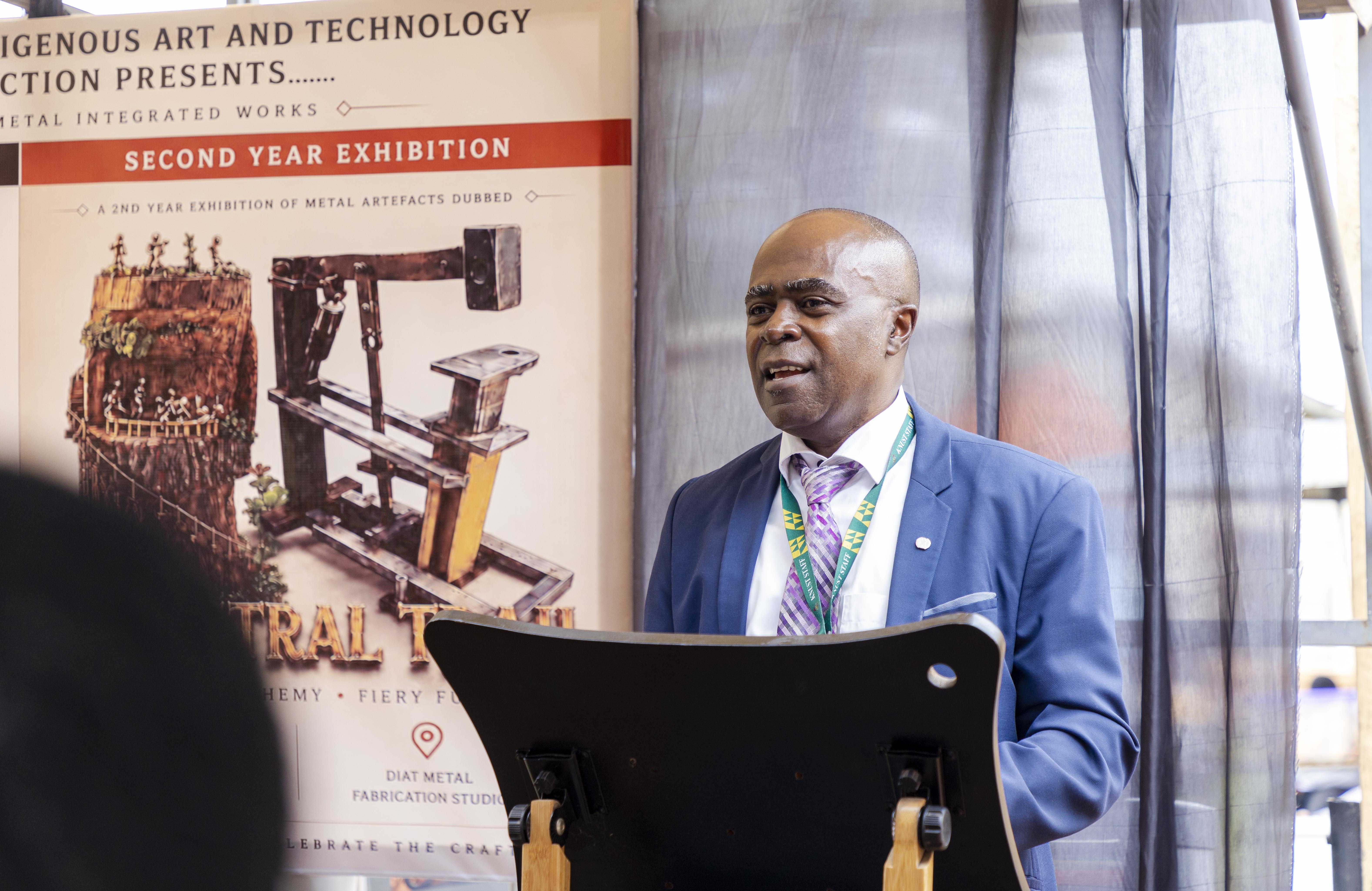 Provost of the College of Art and Built Environment, Professor Christian Koranteng