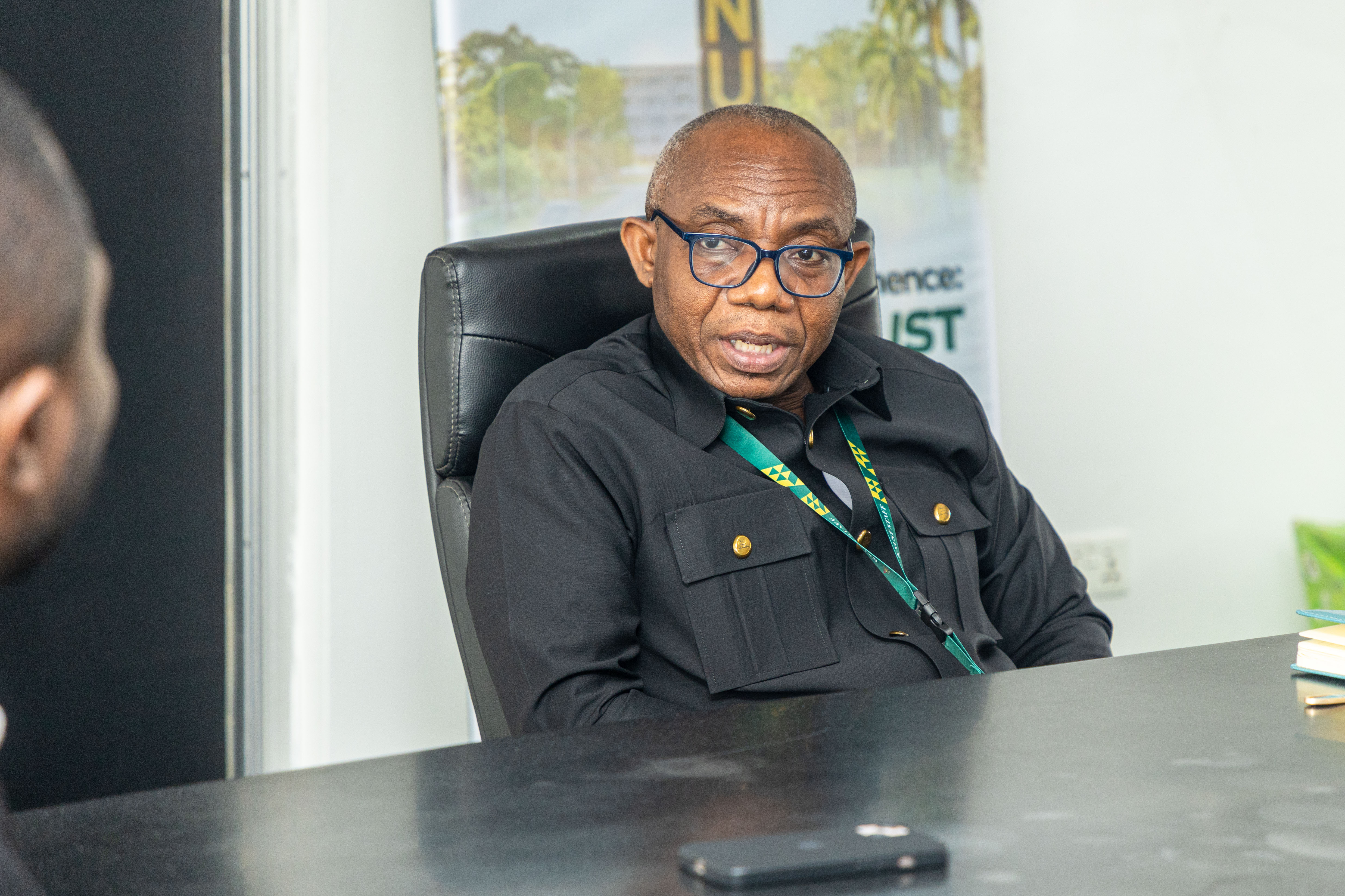 Vice-Chancellor, Prof. Christian Agyare.