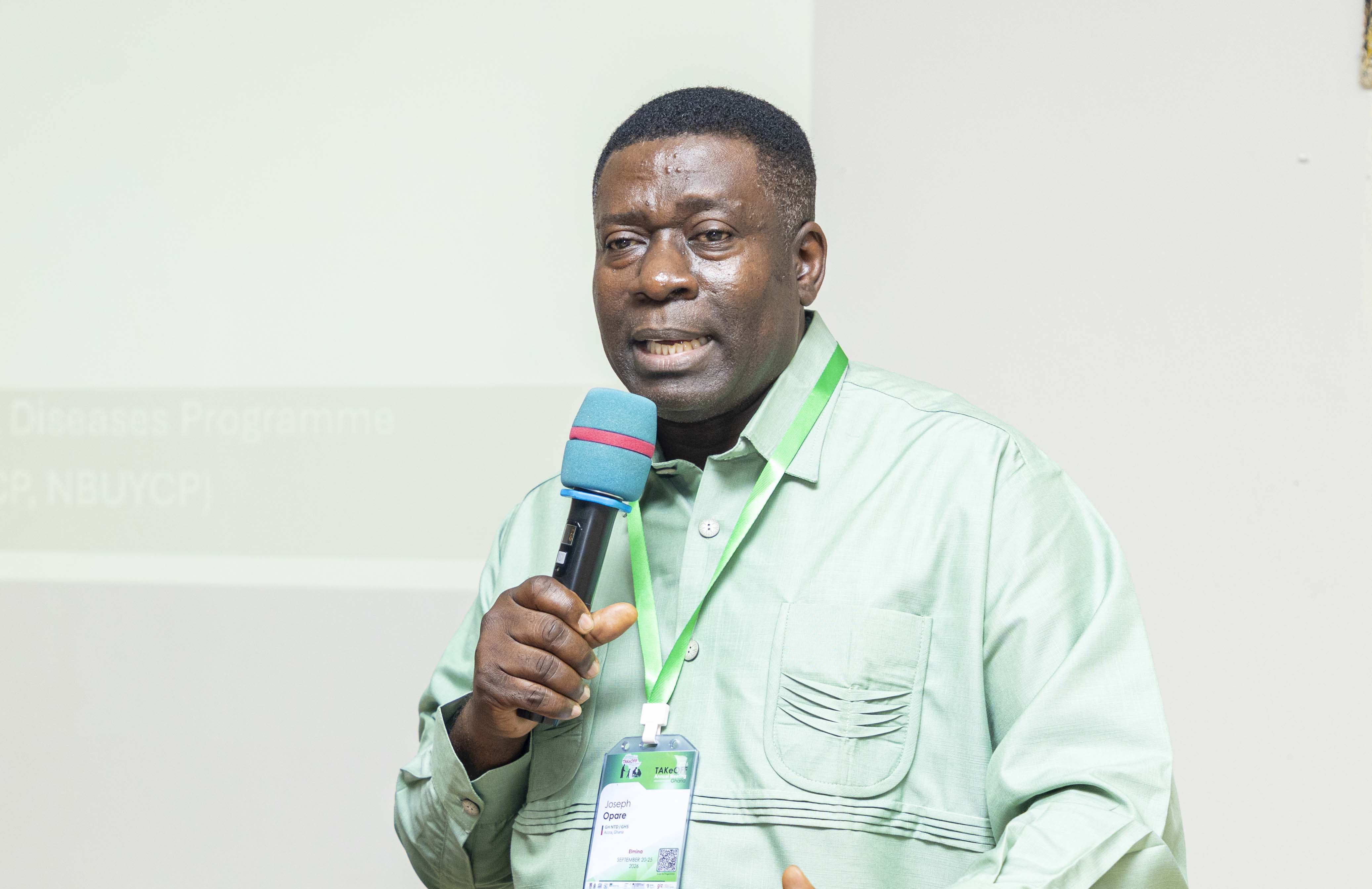 Dr Joseph Larbi Opare, Director of the Neglected Tropical Diseases Programme at the Ghana Health Service