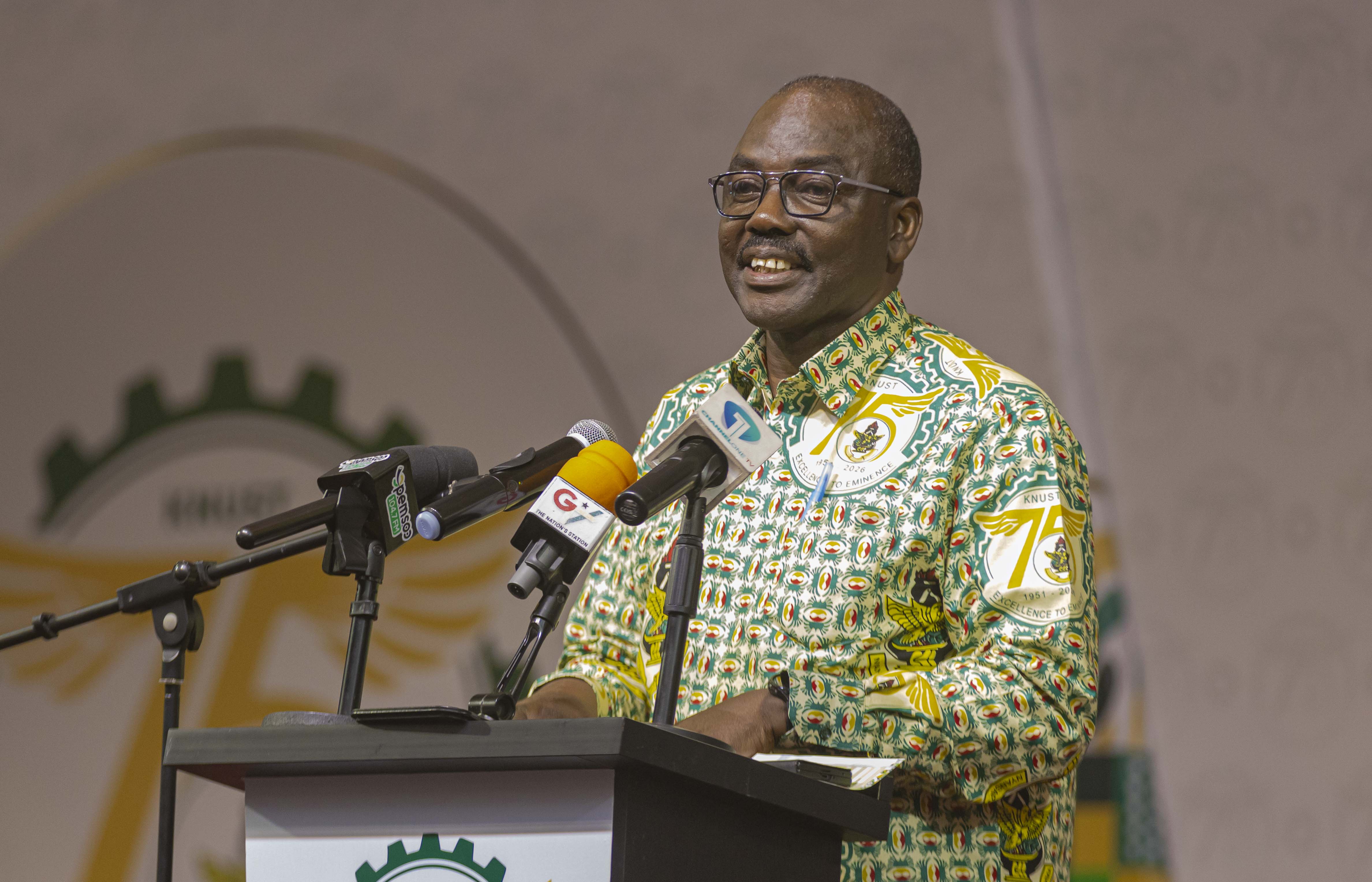 Chairman of the KNUST 75th Anniversary Planning Committee, Professor William Otoo Ellis