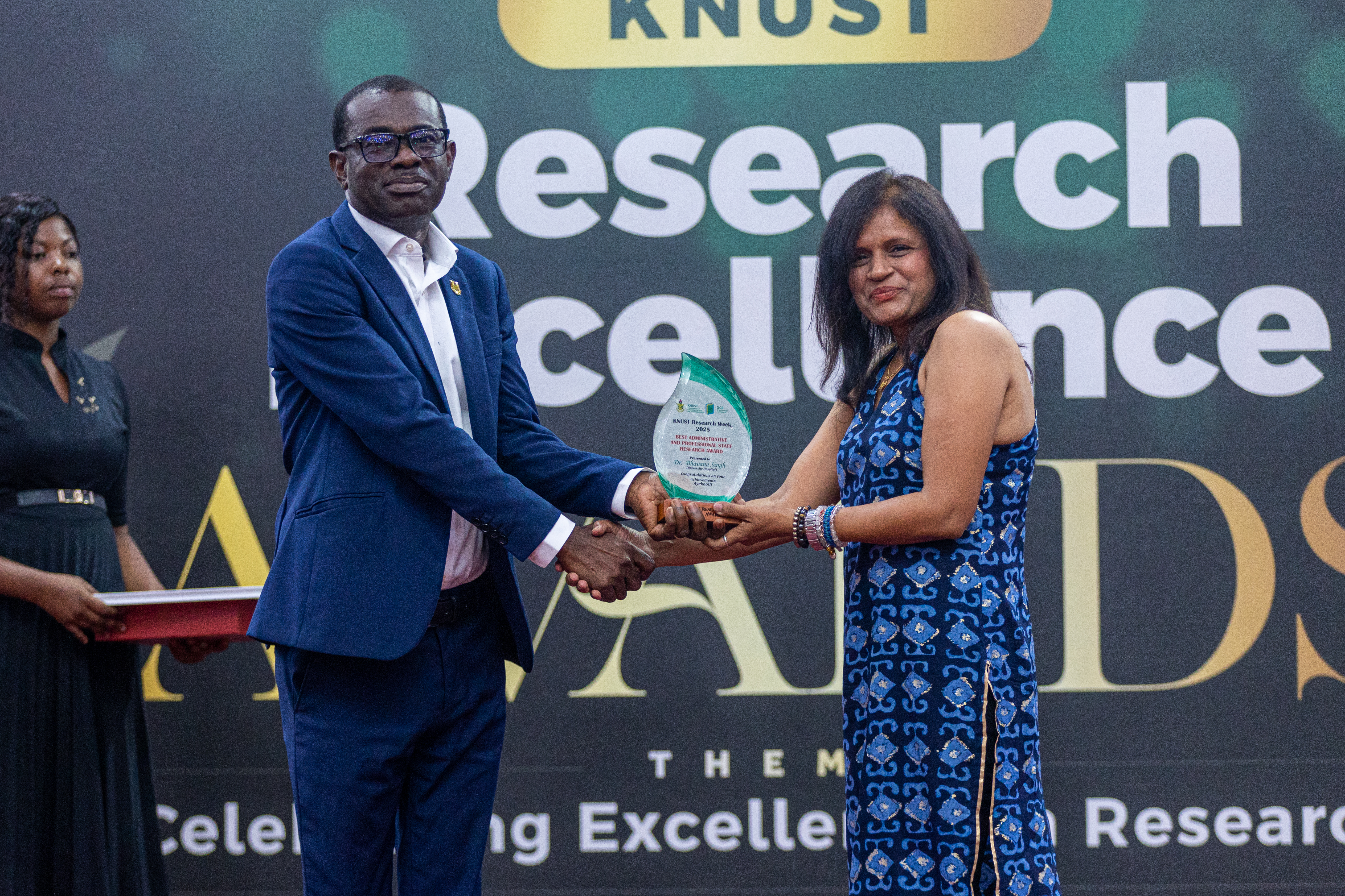  Dr. Bhavana Singh won the Best Administrative and Professional Staff Research Award