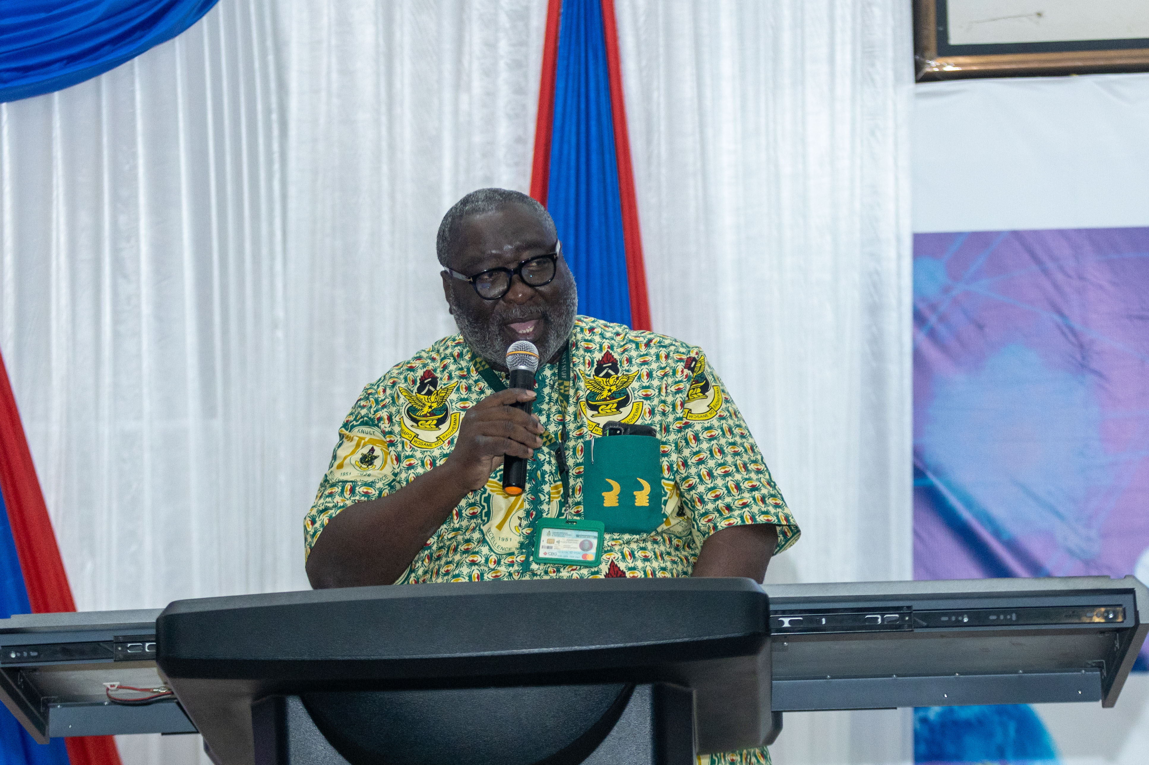 Chairperson of the conference, Prof. Francis Kofi Ampong,