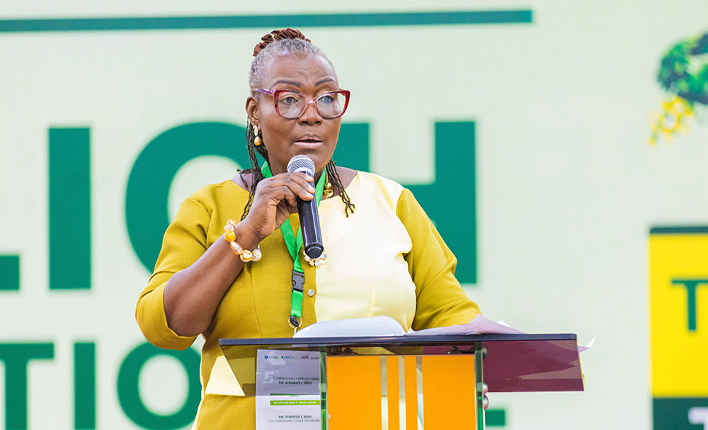 Dr Theresa L. Adu, Chairperson of the Management Committee of CARLIGH
