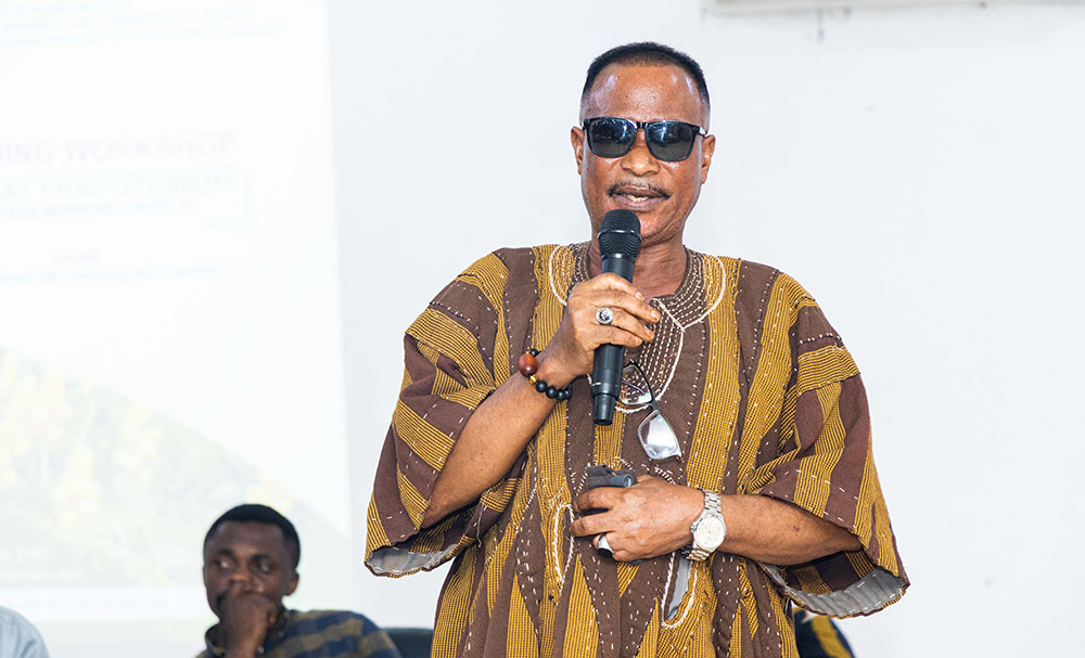 1st Vice President of GHAFTRAM, Mr. Joseph Kofi Takyi