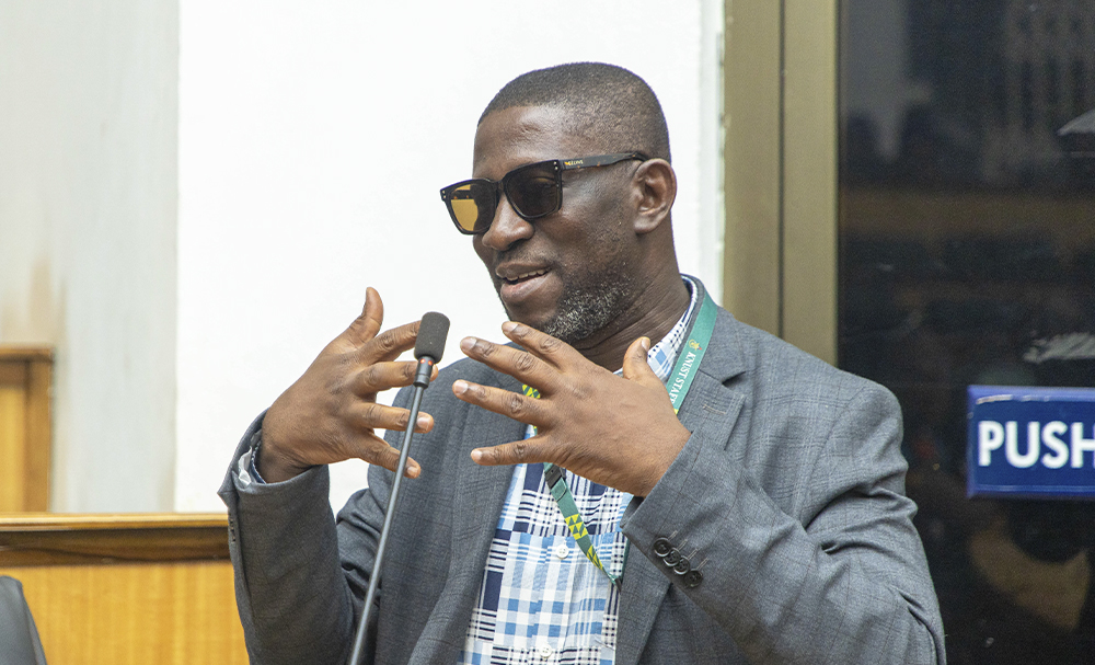 Director of the School of Graduate Studies, Professor Michael Boansi