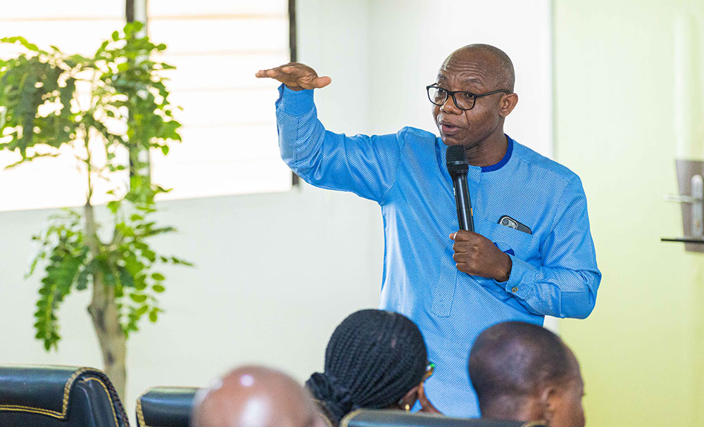 Provost of the College, Prof. Christian Agyare