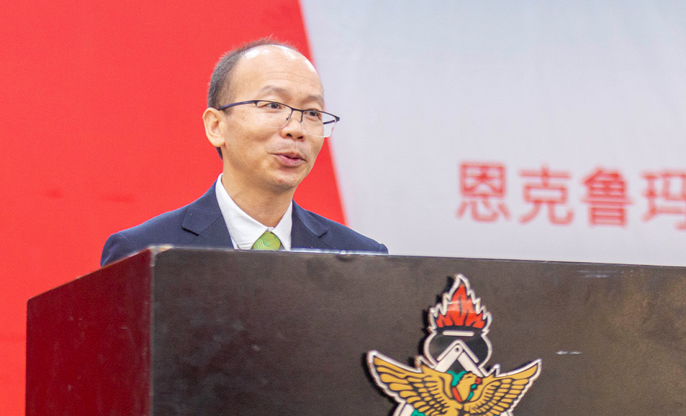 Professor Su Zibo, the Chinese Director of the Confucius Institute