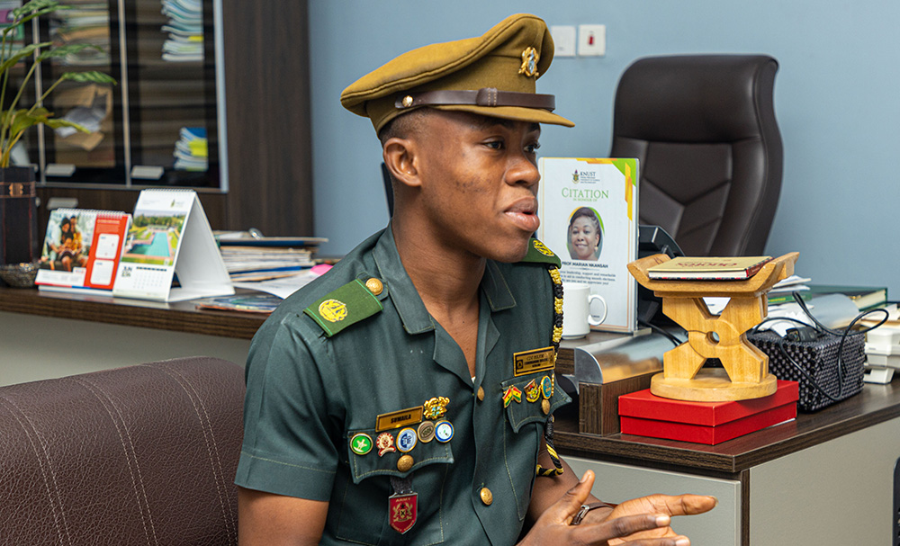 KNUST Cadet Corps, Cdt. Major Sumaila Aguriyine Hamzah