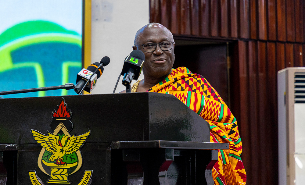 Chairman of the University Council, Akyamfoɔ Asafo Boakye Agyemang-Bonsu