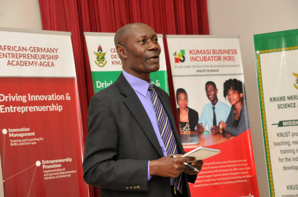 Professor William Oduro of the Faculty of Renewable Natural Resources 