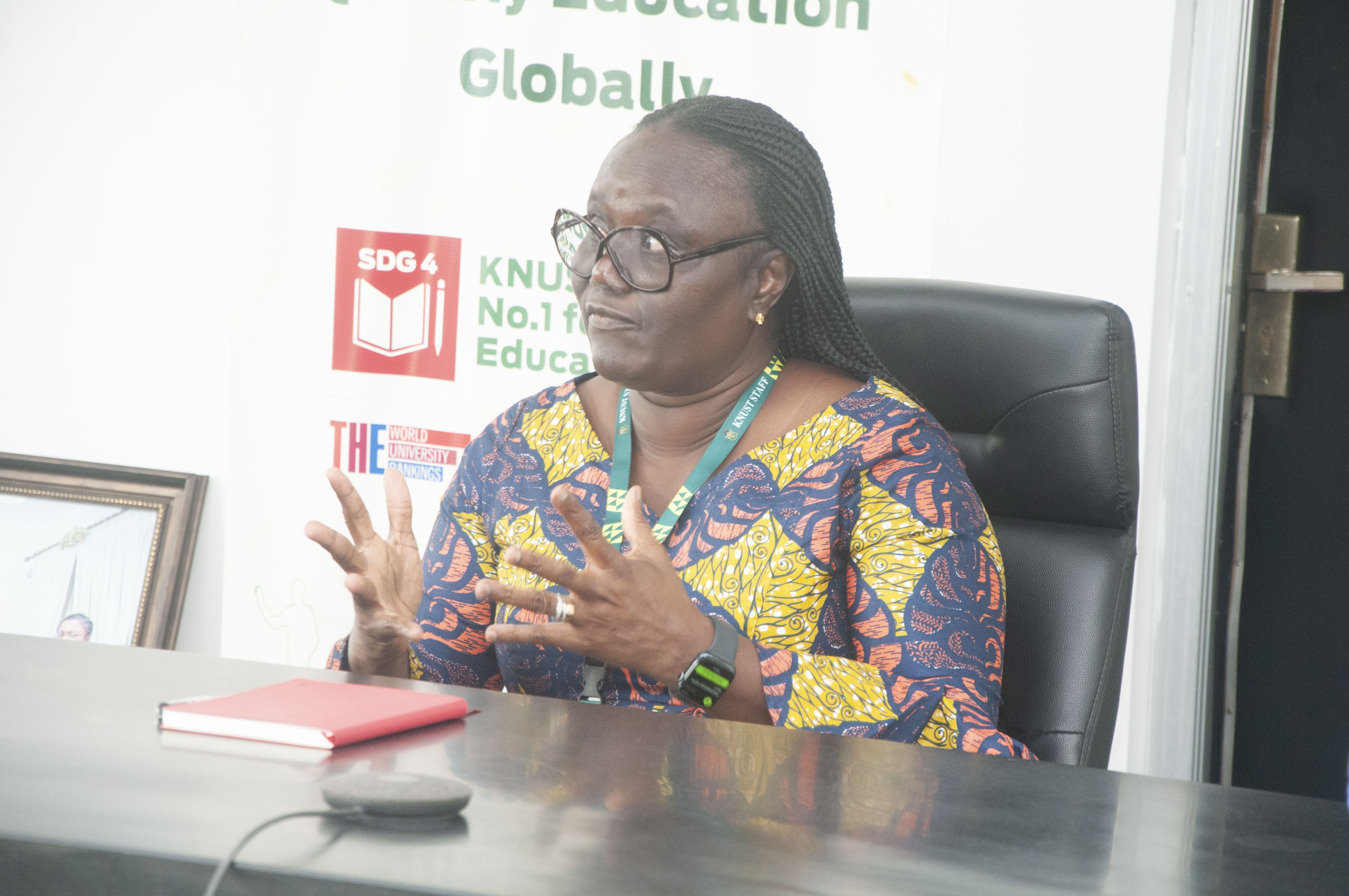 KNUST Vice-Chancellor, Prof. Mrs. Rita Akosua Dickson