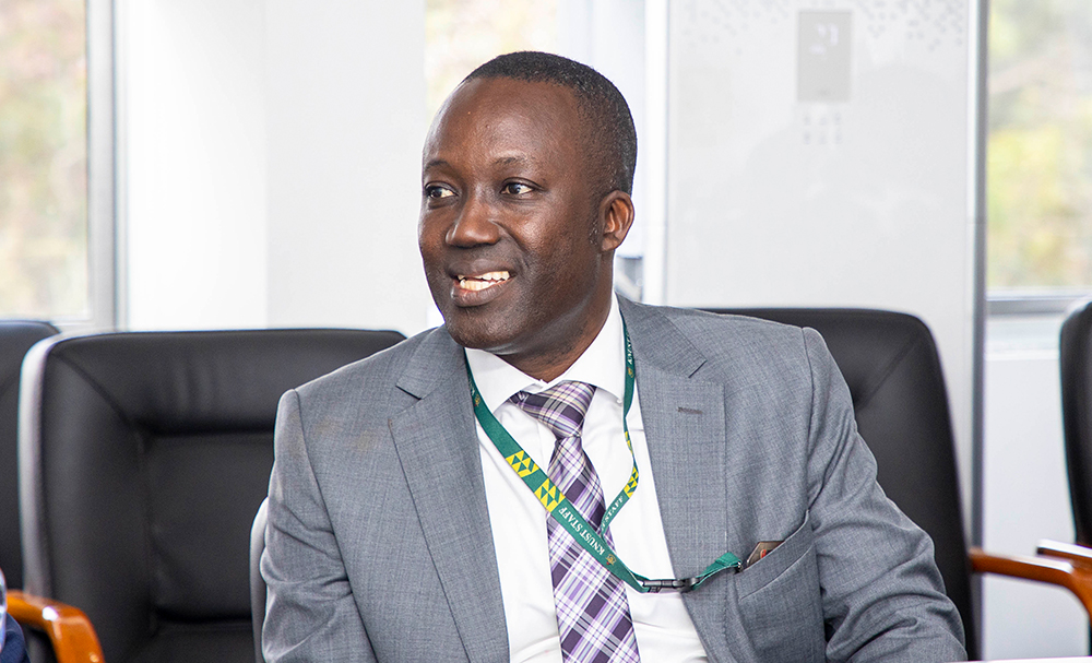 Dean of the International Programmes Office (IPO) Professor Daniel Duah