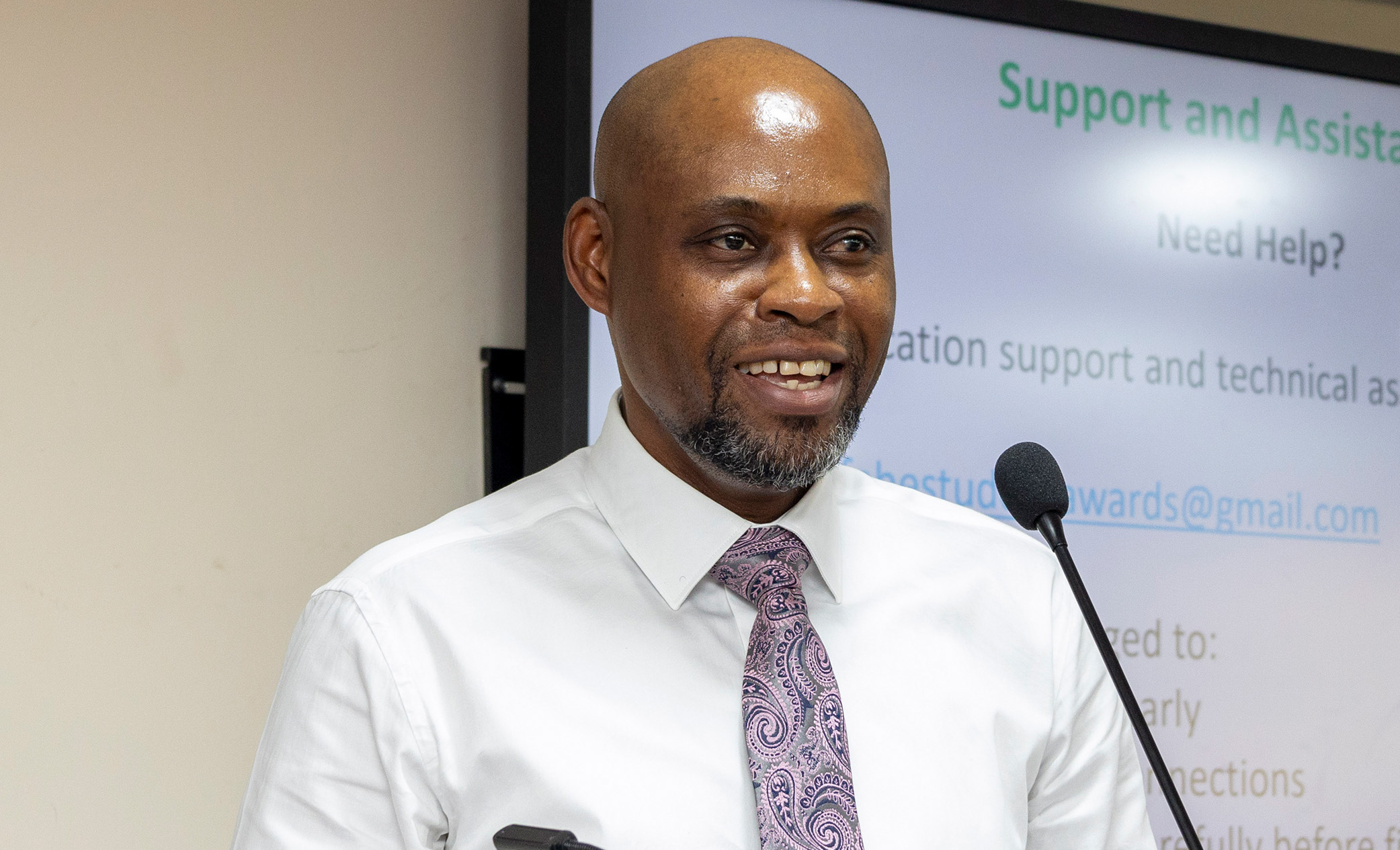 Dean of the Faculty of Built Environment, Professor Emmanuel Adinyira